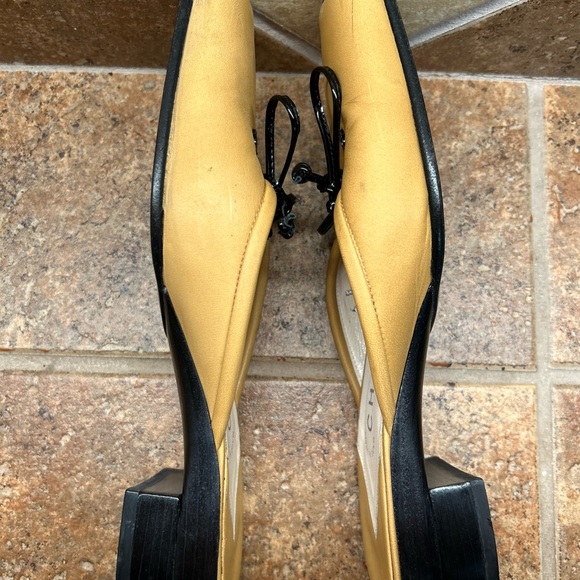 CC Logo Chanel Ballet Heel Toe Mules Size 6 - Picture 7 of 10